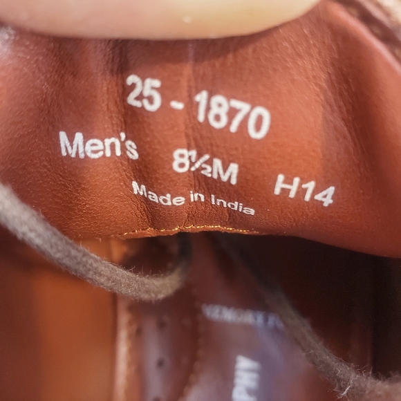 Johnston & Murphy Men's Sheepskin Chukka Boots Size 8.5 EUC - Picture 3 of 9